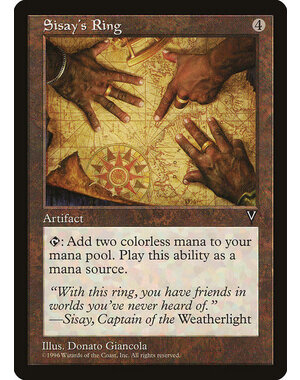 Magic: The Gathering Sisay's Ring (154) Lightly Played