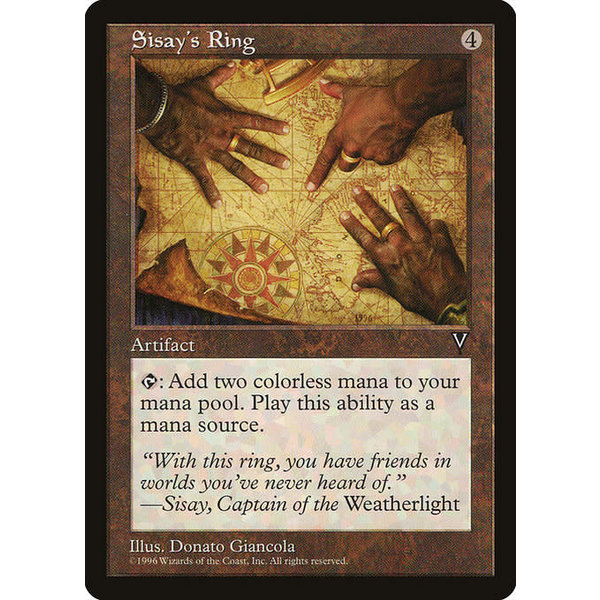 Magic: The Gathering Sisay's Ring (154) Lightly Played
