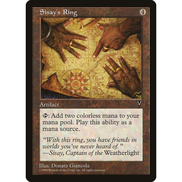 Magic: The Gathering Sisay's Ring (154) Lightly Played