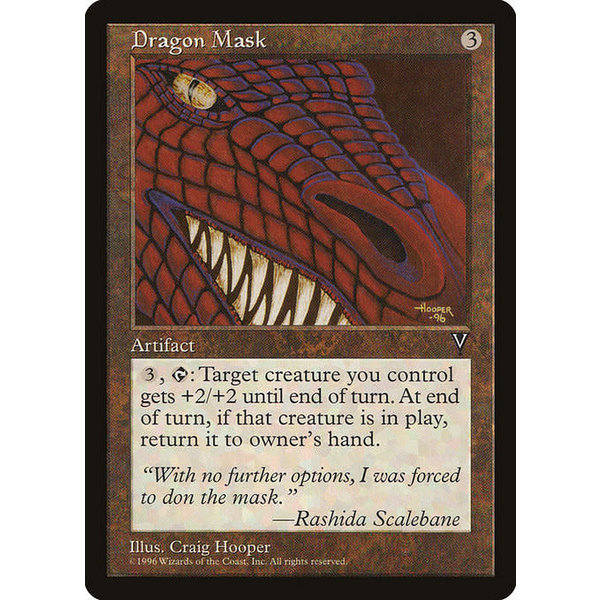 Magic: The Gathering Dragon Mask (144) Lightly Played