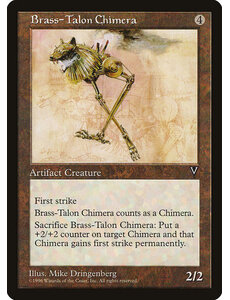 Magic: The Gathering Brass-Talon Chimera (142) Lightly Played
