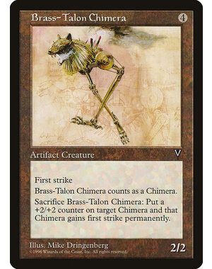 Magic: The Gathering Brass-Talon Chimera (142) Lightly Played