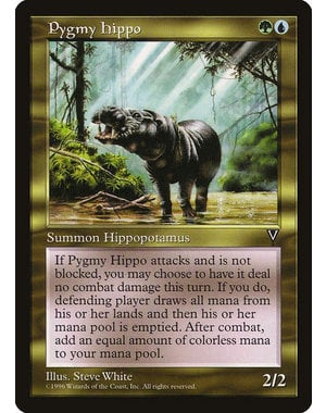Magic: The Gathering Pygmy Hippo (133) Heavily Played