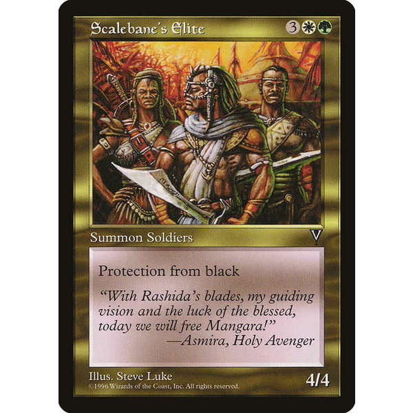 Magic: The Gathering Scalebane's Elite (135) Lightly Played