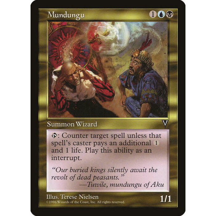 Magic: The Gathering Mundungu (132) Lightly Played