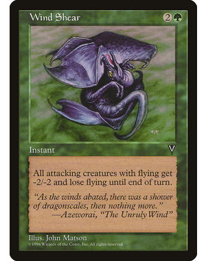 Magic: The Gathering Wind Shear (125) Lightly Played