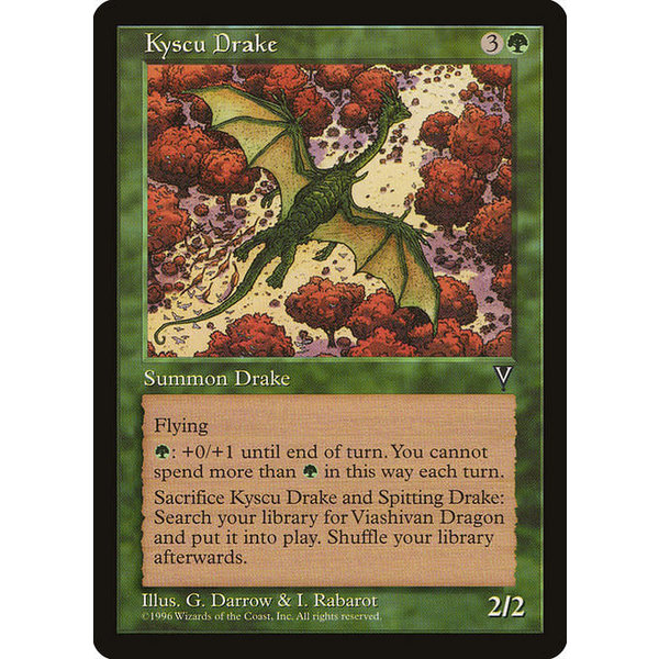 Magic: The Gathering Kyscu Drake (111) Lightly Played