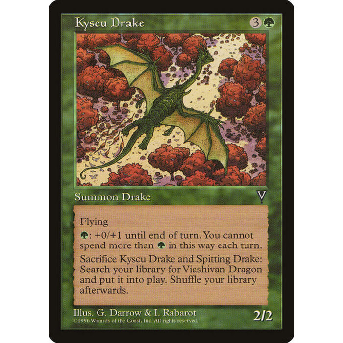 Magic: The Gathering Kyscu Drake (111) Lightly Played