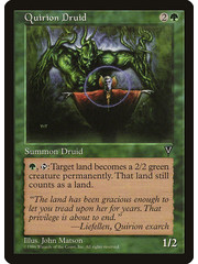 Magic: The Gathering Quirion Druid (116) Lightly Played