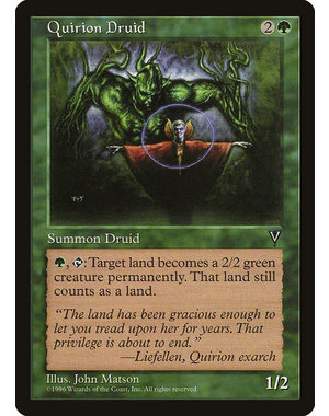 Magic: The Gathering Quirion Druid (116) Lightly Played