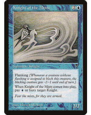 Magic: The Gathering Knight of the Mists (036) Lightly Played