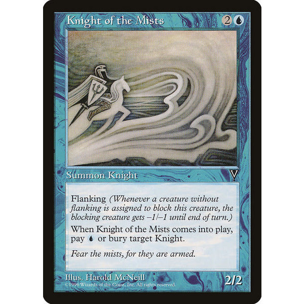 Magic: The Gathering Knight of the Mists (036) Lightly Played