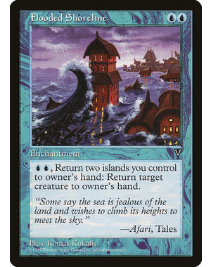 Magic: The Gathering Flooded Shoreline (032) Heavily Played