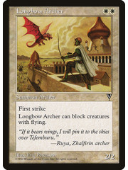 Magic: The Gathering Longbow Archer (012) Lightly Played