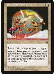 Magic: The Gathering Honorable Passage (007) Lightly Played