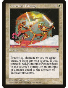 Magic: The Gathering Honorable Passage (007) Lightly Played