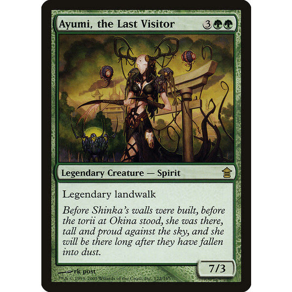 Magic: The Gathering Ayumi, the Last Visitor (122) Moderately Played