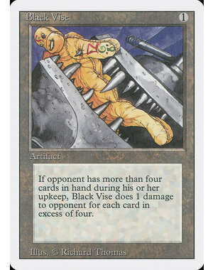 Magic: The Gathering Black Vise (236) Heavily Played