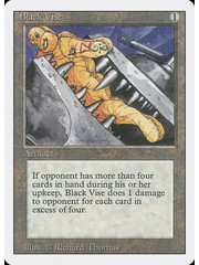 Magic: The Gathering Black Vise (236) Moderately Played
