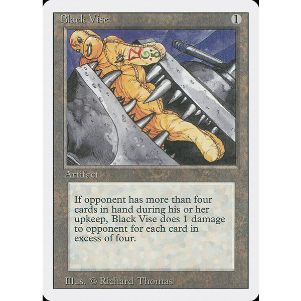Magic: The Gathering Black Vise (236) Moderately Played