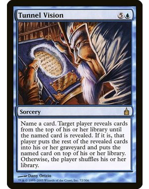 Magic: The Gathering Tunnel Vision (072) Lightly Played