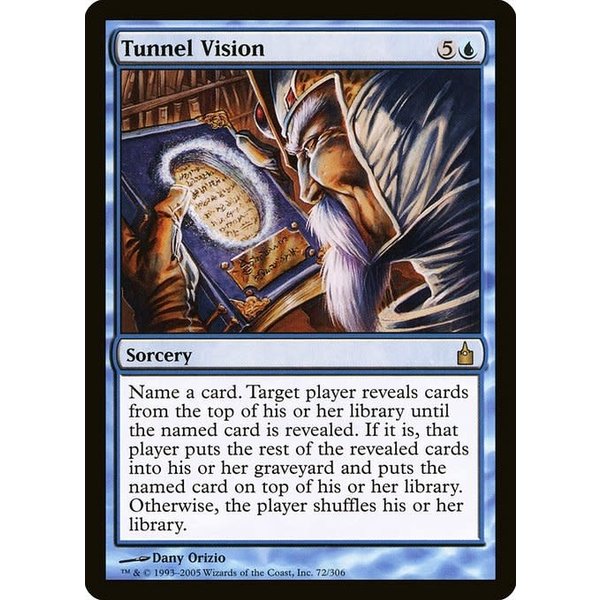 Magic: The Gathering Tunnel Vision (072) Lightly Played