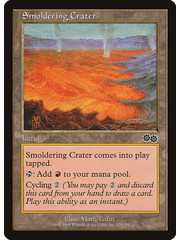Magic: The Gathering Smoldering Crater (328) Lightly Played