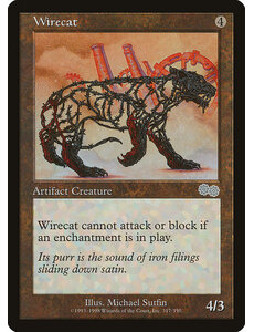 Magic: The Gathering Wirecat (317) Lightly Played