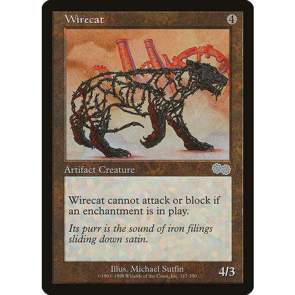 Magic: The Gathering Wirecat (317) Lightly Played