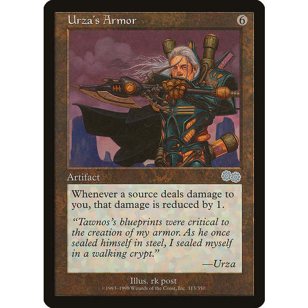 Magic: The Gathering Urza's Armor (313) Lightly Played