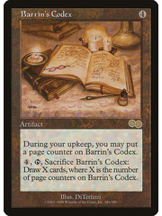 Magic: The Gathering Barrin's Codex (286) Lightly Played