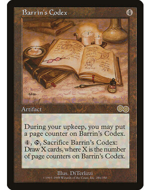 Magic: The Gathering Barrin's Codex (286) Lightly Played