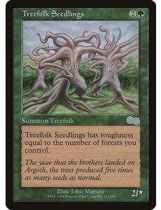 Magic: The Gathering Treefolk Seedlings (278) Lightly Played