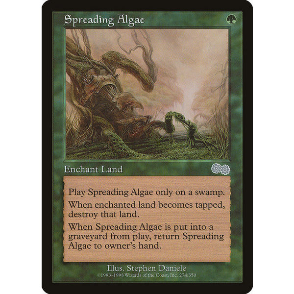 Magic: The Gathering Spreading Algae (274) Lightly Played