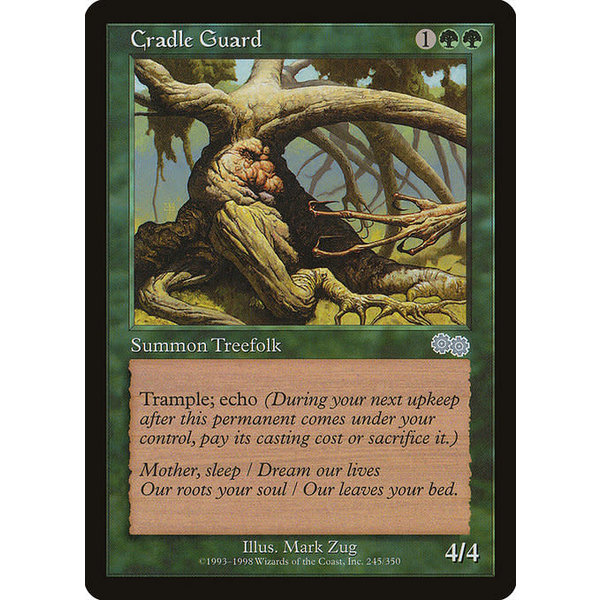 Magic: The Gathering Cradle Guard (245) Lightly Played