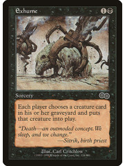 Magic: The Gathering Exhume (134) Heavily Played