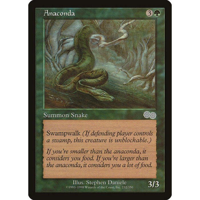 Magic: The Gathering Anaconda (232) Lightly Played