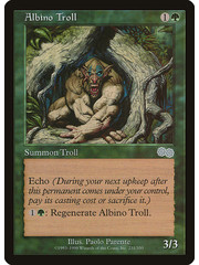 Magic: The Gathering Albino Troll (231) Lightly Played
