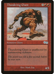 Magic: The Gathering Thundering Giant (221) Lightly Played