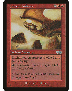 Magic: The Gathering Shiv's Embrace (216) Lightly Played