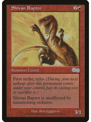 Magic: The Gathering Shivan Raptor (215) Lightly Played