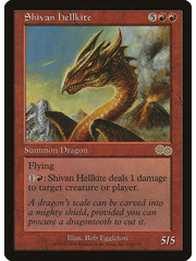 Magic: The Gathering Shivan Hellkite (214) Lightly Played