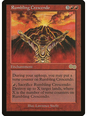 Magic: The Gathering Rumbling Crescendo (210) Lightly Played