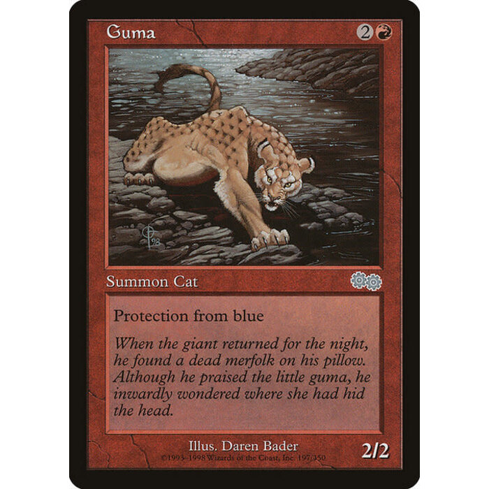 Magic: The Gathering Guma (197) Lightly Played