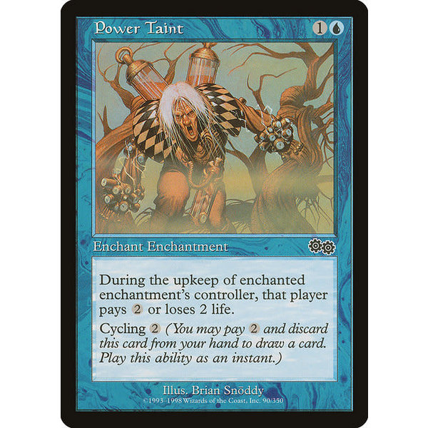 Magic: The Gathering Power Taint (090) Lightly Played