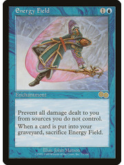 Magic: The Gathering Energy Field (073) Heavily Played