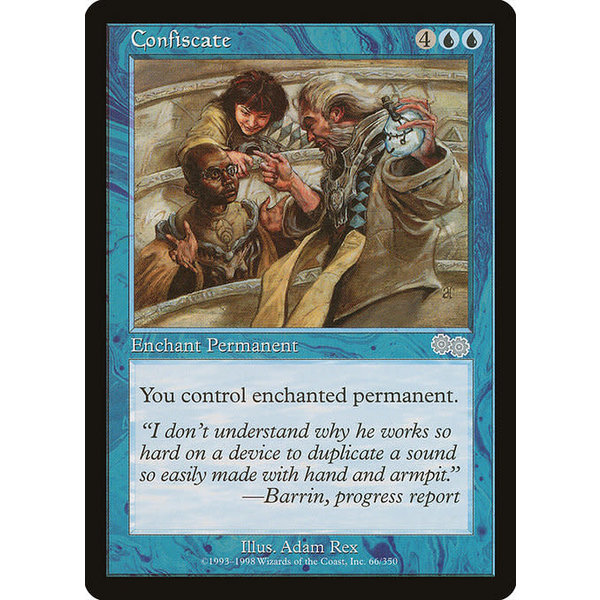 Magic: The Gathering Confiscate (066) Lightly Played