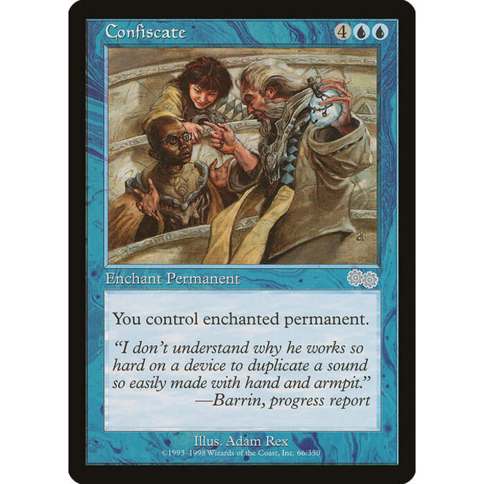 Magic: The Gathering Confiscate (066) Lightly Played