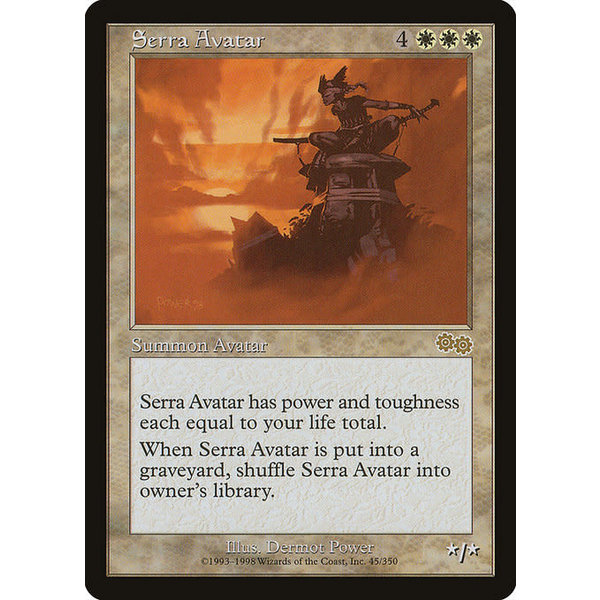 Magic: The Gathering Serra Avatar (045) Damaged