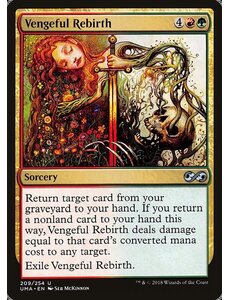 Magic: The Gathering Vengeful Rebirth (209) Lightly Played